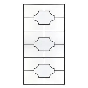 Boyd Floor Mirror - Black by Cafe Lighting and Living, a Mirrors for sale on Style Sourcebook