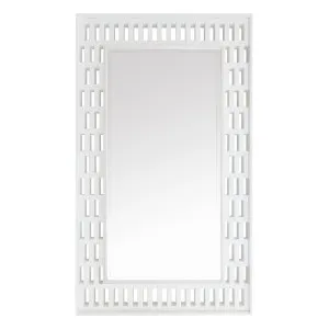 Appin Floor Mirror - White by Cafe Lighting and Living, a Mirrors for sale on Style Sourcebook