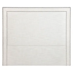Manhattan King Bedhead - Natural Linen by Cafe Lighting and Living, a Bed Heads for sale on Style Sourcebook