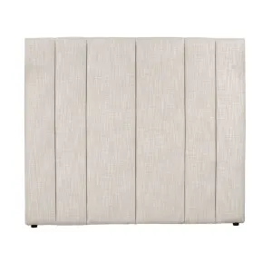 Soho King Bedhead - Off White Linen by Cafe Lighting and Living, a Bed Heads for sale on Style Sourcebook