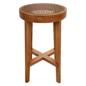 Cape Byron Rattan Kitchen Stool - Natural by Cafe Lighting and Living, a Bar Stools for sale on Style Sourcebook