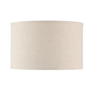 Left Bank Drum Shade - Natural by Cafe Lighting and Living, a Lamp Shades for sale on Style Sourcebook