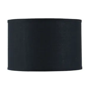 Left Bank Drum Shade - Navy by Cafe Lighting and Living, a Lamp Shades for sale on Style Sourcebook
