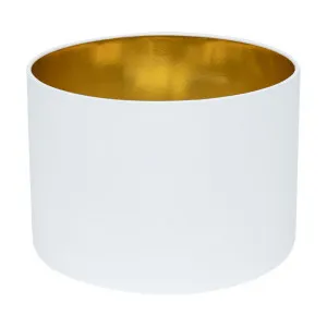 Paola Table Drum Shade - White by Cafe Lighting and Living, a Lamp Shades for sale on Style Sourcebook