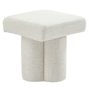 Ace Stool - Natural Linen by Cafe Lighting and Living, a Ottomans for sale on Style Sourcebook