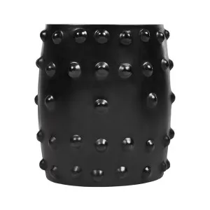 Otto Concrete Stool - Black by Cafe Lighting and Living, a Ottomans for sale on Style Sourcebook