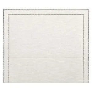 Manhattan Queen Bedhead - Natural Linen by Cafe Lighting and Living, a Bed Heads for sale on Style Sourcebook