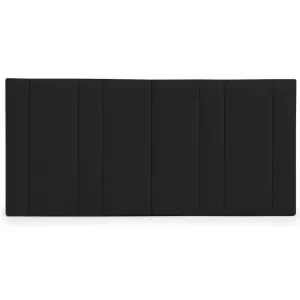 Bronx Queen Bedhead - Black Linen by Cafe Lighting and Living, a Bed Heads for sale on Style Sourcebook