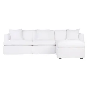 Birkshire Slip Cover Modular Sofa - White Linen Option 6 by Cafe Lighting and Living, a Sofas for sale on Style Sourcebook