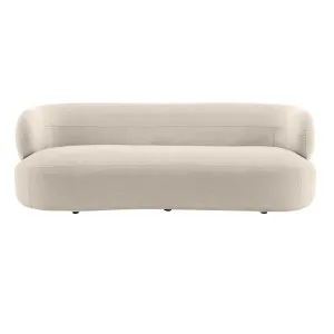 Greenwich 3 Seater Sofa - Natural Chenille by Cafe Lighting and Living, a Sofas for sale on Style Sourcebook
