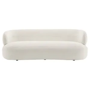 Greenwich 3 Seater Sofa - Ivory Chenille by Cafe Lighting and Living, a Sofas for sale on Style Sourcebook