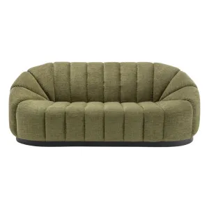 Avalon 2.5 Seater Sofa - Olive Chenille by Cafe Lighting and Living, a Sofas for sale on Style Sourcebook