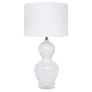 Bronte Table Lamp - White by Cafe Lighting and Living, a Table & Bedside Lamps for sale on Style Sourcebook