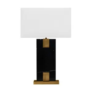 Nazare Marble Table Lamp - Black by Cafe Lighting and Living, a Table & Bedside Lamps for sale on Style Sourcebook