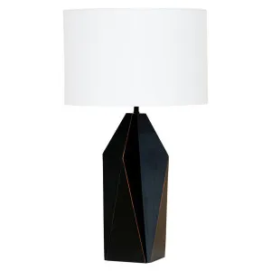 Nagano Table Lamp - Black by Cafe Lighting and Living, a Table & Bedside Lamps for sale on Style Sourcebook