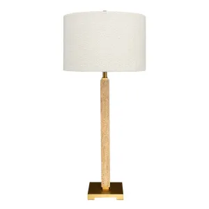 Essex Marble Table Lamp - Natural by Cafe Lighting and Living, a Table & Bedside Lamps for sale on Style Sourcebook