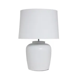 Levanzo Table Lamp - White by Cafe Lighting and Living, a Table & Bedside Lamps for sale on Style Sourcebook
