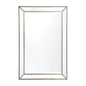 Zeta Wall Mirror - Medium Antique Silver by Cafe Lighting and Living, a Mirrors for sale on Style Sourcebook
