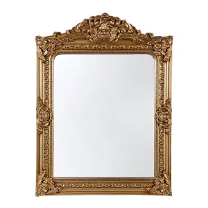 Elizabeth Wall Mirror - Antique Gold by Cafe Lighting and Living, a Mirrors for sale on Style Sourcebook
