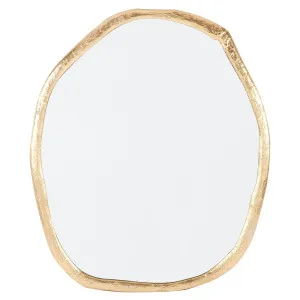 Tasman Wall Mirror - Gold Leaf by Cafe Lighting and Living, a Mirrors for sale on Style Sourcebook