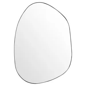 Pollock Wall Mirror - Large Black by Cafe Lighting and Living, a Mirrors for sale on Style Sourcebook