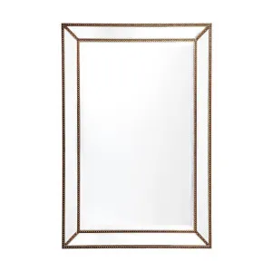 Zeta Wall Mirror - Medium Antique Gold by Cafe Lighting and Living, a Mirrors for sale on Style Sourcebook