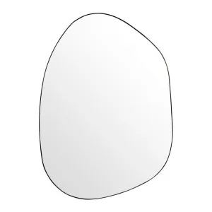 Pollock Wall Mirror - Small Black by Cafe Lighting and Living, a Mirrors for sale on Style Sourcebook