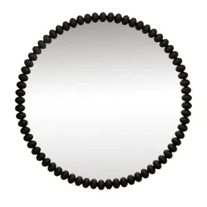 Esme Round Wall Mirror - Black by Cafe Lighting and Living, a Mirrors for sale on Style Sourcebook