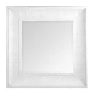 Bateman Wall Mirror - White by Cafe Lighting and Living, a Mirrors for sale on Style Sourcebook