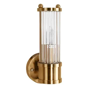 Hunter Wall Sconce - Brass Short by Cafe Lighting and Living, a Wall Lighting for sale on Style Sourcebook
