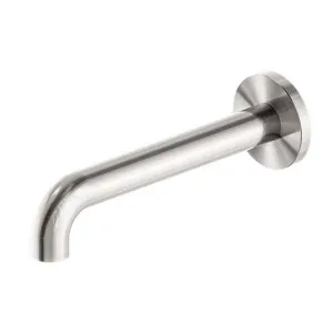 Nero Mecca Basin/Bath Spout Only 185mm Brushed Nickel by Nero Tapware, a Bathroom Taps & Mixers for sale on Style Sourcebook