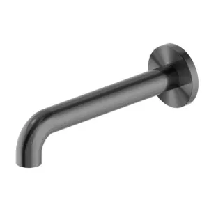 Nero Mecca Basin/Bath Spout Only 230mm Gun Metal by Nero Tapware, a Bathroom Taps & Mixers for sale on Style Sourcebook