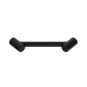 Nero Mecca Care 25mm Footrest Corner Grab Rail 215mm Matte Black by Nero Tapware, a Towel Rails for sale on Style Sourcebook