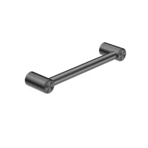 Nero Mecca Care 25mm Grab Rail 300mm Gunmetal by Nero Tapware, a Towel Rails for sale on Style Sourcebook