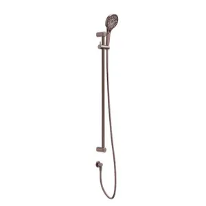 Nero Mecca Care 25mm Grab Rail and Adjustable Shower Rail Set 900mm Brushed Bronze by Nero Tapware, a Shower Heads & Mixers for sale on Style Sourcebook