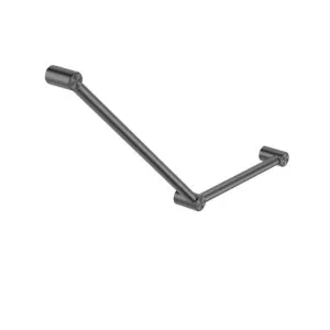 Nero Mecca Care 32mm Ambulant Toilet Grab Rail 45 Degree 750x450mm Gunmetal by Nero Tapware, a Towel Rails for sale on Style Sourcebook
