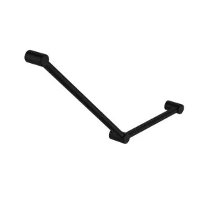 Nero Mecca Care 32mm Ambulant Toilet Grab Rail 45 Degree 750x450mm Matte Black by Nero Tapware, a Towel Rails for sale on Style Sourcebook