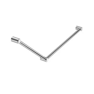 Nero Mecca Care 32mm DDA Grab Rail Set 45 Degree 750x900mm Chrome by Nero Tapware, a Towel Rails for sale on Style Sourcebook