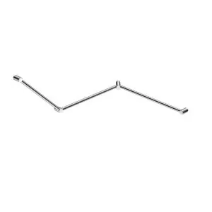 Nero Mecca Care 32mm DDA Toilet Grab Rail Set 45 Degree Continuous 750x965x1025mm Chrome by Nero Tapware, a Towel Rails for sale on Style Sourcebook
