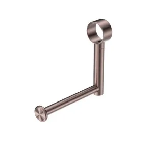 Nero Mecca Care Add On Toilet Roll Holder Brushed Bronze by Nero Tapware, a Toilet Paper Holders for sale on Style Sourcebook