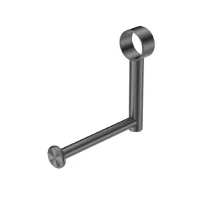 Nero Mecca Care Add On Toilet Roll Holder Gunmetal by Nero Tapware, a Toilet Paper Holders for sale on Style Sourcebook