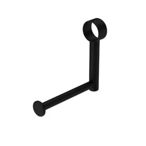 Nero Mecca Care Add On Toilet Roll Holder Matte Black by Nero Tapware, a Toilet Paper Holders for sale on Style Sourcebook