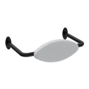 Nero Mecca Care DDA Toilet Backrest Matte Black by Nero Tapware, a Bathroom Accessories for sale on Style Sourcebook