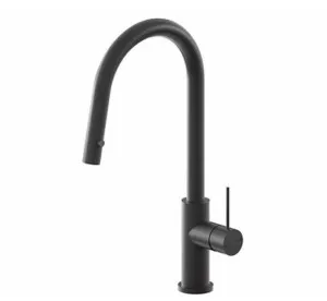 Nero Mecca Pull Out Sink Mixer With Vegie Spray Matte Black by Nero Tapware, a Kitchen Taps & Mixers for sale on Style Sourcebook