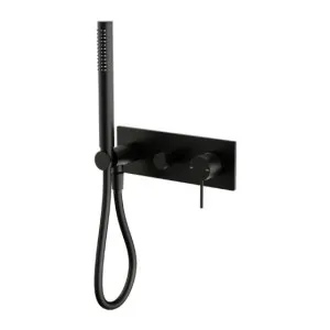 Nero Mecca Shower Mixer Divertor System Matte Black by Nero Tapware, a Bathroom Taps & Mixers for sale on Style Sourcebook