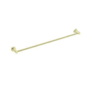 Nero Mecca Single Towel Rail 600mm Brushed Gold by Nero Tapware, a Towel Rails for sale on Style Sourcebook