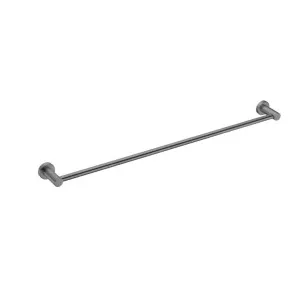 Nero Mecca Single Towel Rail 600mm Gun Metal by Nero Tapware, a Towel Rails for sale on Style Sourcebook