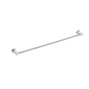 Nero Mecca Single Towel Rail 800mm Brushed Nickel by Nero Tapware, a Towel Rails for sale on Style Sourcebook