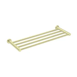 Nero Mecca Towel Rack Brushed Gold by Nero Tapware, a Towel Rails for sale on Style Sourcebook
