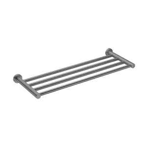 Nero Mecca Towel Rack Gun Metal by Nero Tapware, a Towel Rails for sale on Style Sourcebook